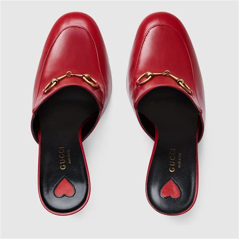 gucci princetown mule sale|Gucci princetown leather flat mules.